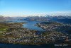 Luftaufnahme Kanton Luzern/Stadt Luzern/Luzern  am  Abend - Foto LuzernLuzern 3584 500p