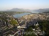 Luftaufnahme Kanton Luzern/Stadt Luzern/Luzern  am  Abend - Foto LuzernStadtimAbendlicht