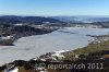 Luftaufnahme Kanton Schwyz/Sihlsee/Sihlsee im Fruehjahr - Foto Sihlsee 7008