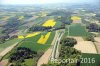 Luftaufnahme AUTOBAHNEN/A1 bei La Vounaise FR - Foto AI Vounaise 1408