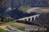 Luftaufnahme EISENBAHN/Bahnviadukt Grandfey - Foto Grandfey-Viadukt 5938