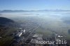 Luftaufnahme UMWELTBELASTUNG/Altishofen im Dunst - Foto Altishofen 2205