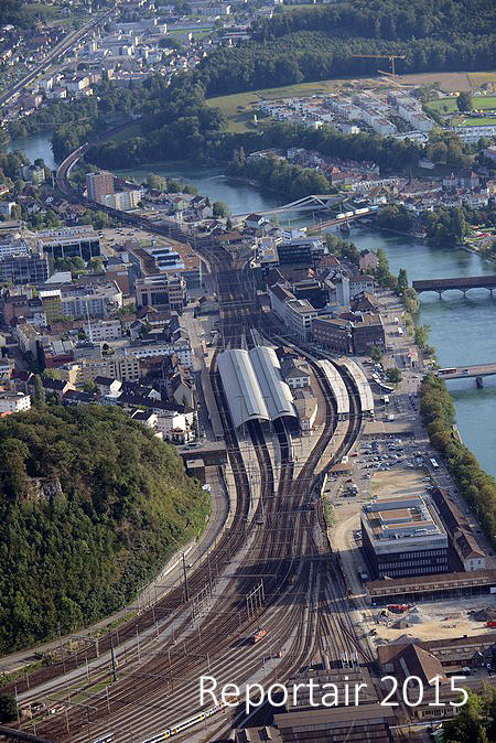 Luftaufnahme Kanton Solothurn/Olten/Olten Bahnhof - Foto ...