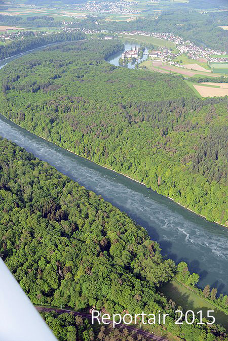 Luftaufnahme Naturschutz Rhein Bluetenstaub Foto Rhein Bluetenstaub 2327