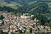 Foto 59: Aubonne VD mit seinem mittelalterlichen Ortsbild und dem Schloss.