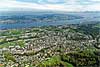 Foto 187: Adliswil ZH zwischen Albiskette und Zürichsee.