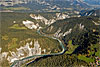 Foto 409: Die Rheinschlucht bei Valendas.